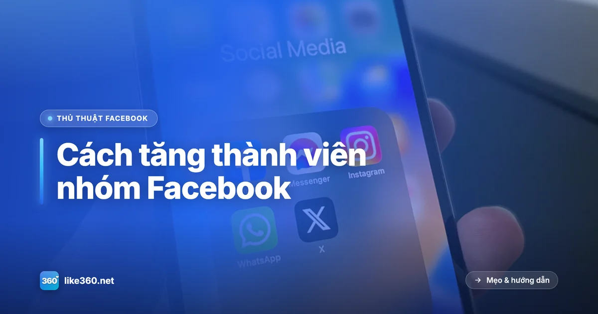 Điện thoại hiển thị ứng dụng mạng xã hội