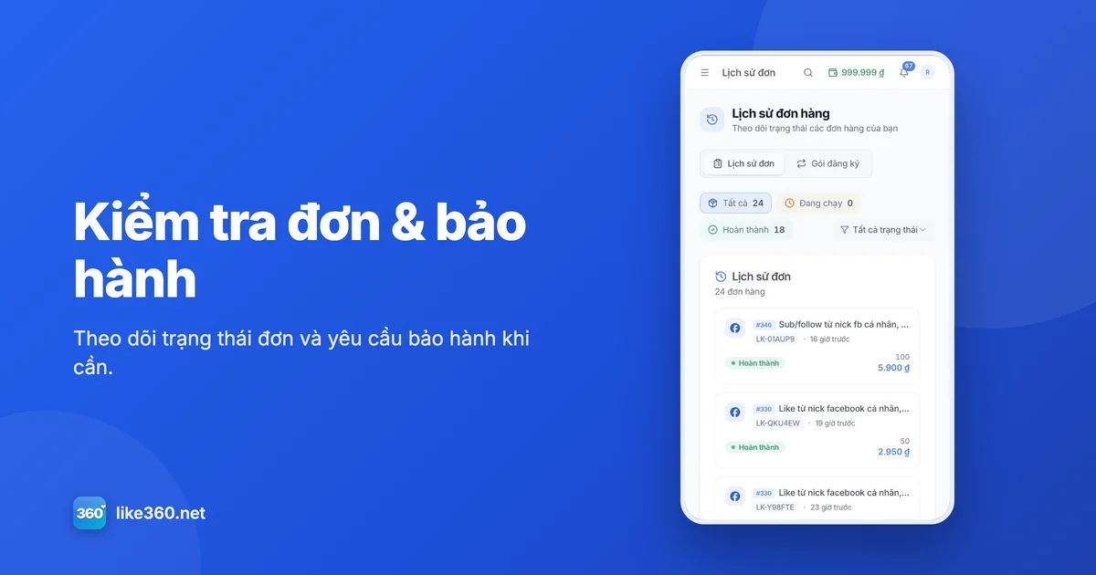 Đánh dấu hoàn thành các mục trên danh sách