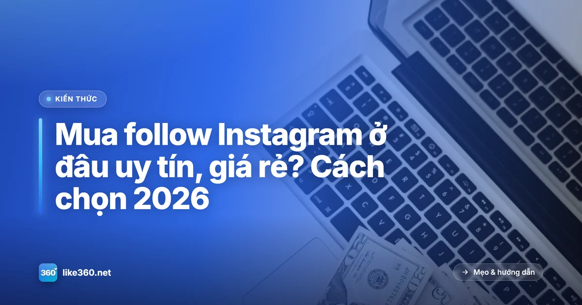 Chọn nơi mua follow Instagram uy tín, giá rẻ