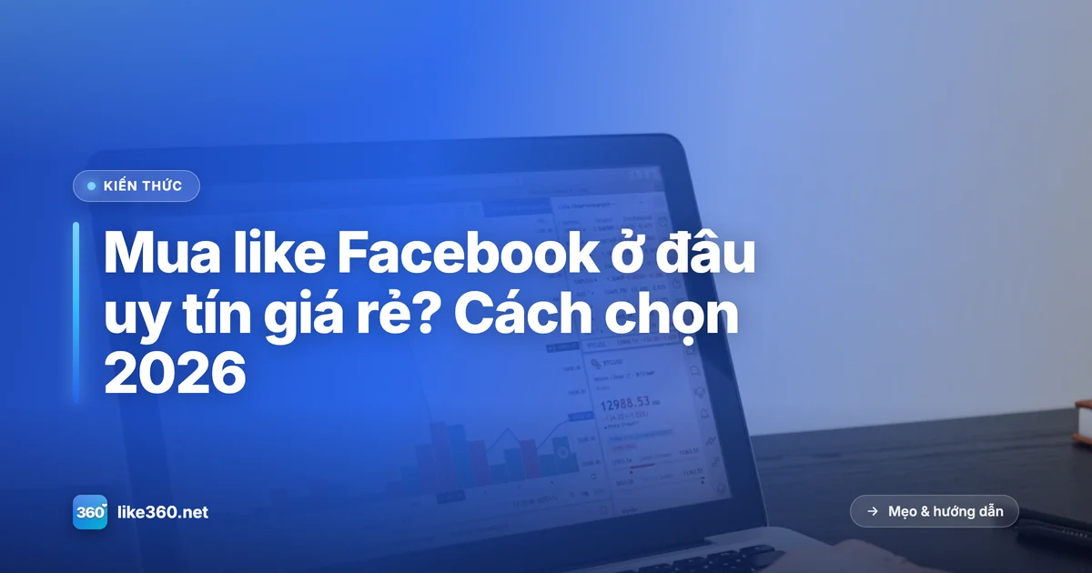 Cân nhắc mua like Facebook ở đâu uy tín và giá rẻ